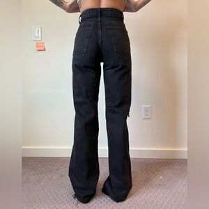 Zara wide leg black- size 2